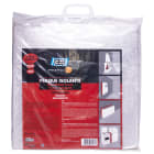 GEB - PLAQUE ISOLANTE 2 faces aluminium plaque 500 x 500 ép. 4 mm sous sac