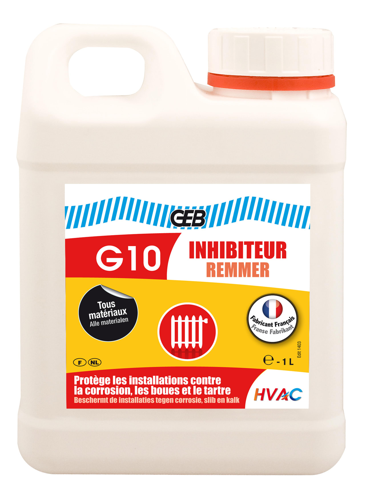 GEB - G10 INHIBITEUR bidon 1 litre