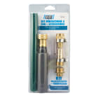 GEB - KIT Déboucheur à eau petite taille - diam 32-40 mm + accessoires