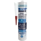 GEB - POOL Mastic piscine qualité professionnelle bleu cartouche 290 ml