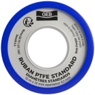 GEB - RUBAN PTFE STANDARD 12 mm x 12 m x 0,1 mm cache bleu
