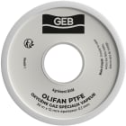 GEB - OLIFAN PTFE OXYGENE  12 mm X 30 m X 0,1 mm cache blanc