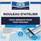 GEB - ROULEAU ATELIER WATERPROOF Rouleau 38 mm x 25 m boîte dévidoir Grain 120 Qual
