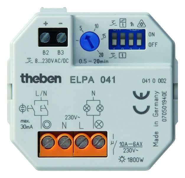 Theben - Minuterie 30s a 20 mn multifonction ELPA 041