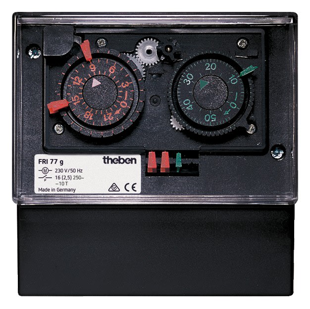 Theben - Horloge dégivrage 1 contact dégivrage + 1 contact retard ventilation