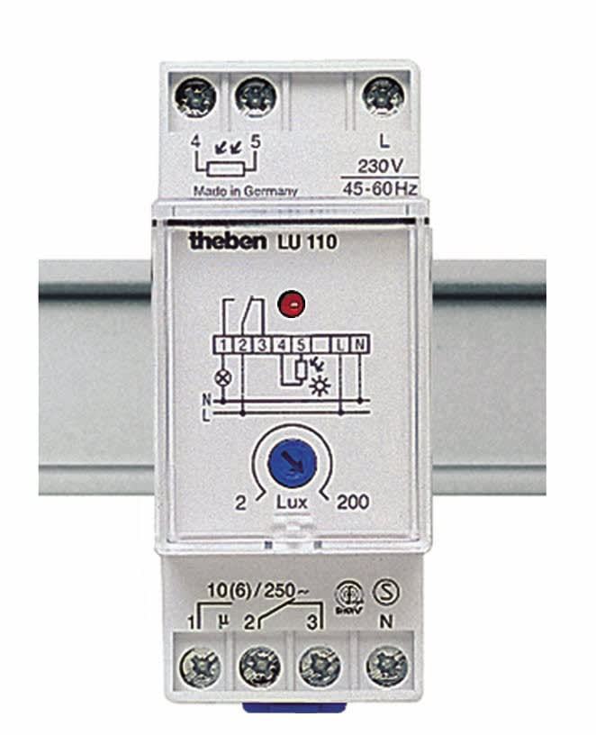 Theben - Interrupteur crépusculaire av capteur fibre optique