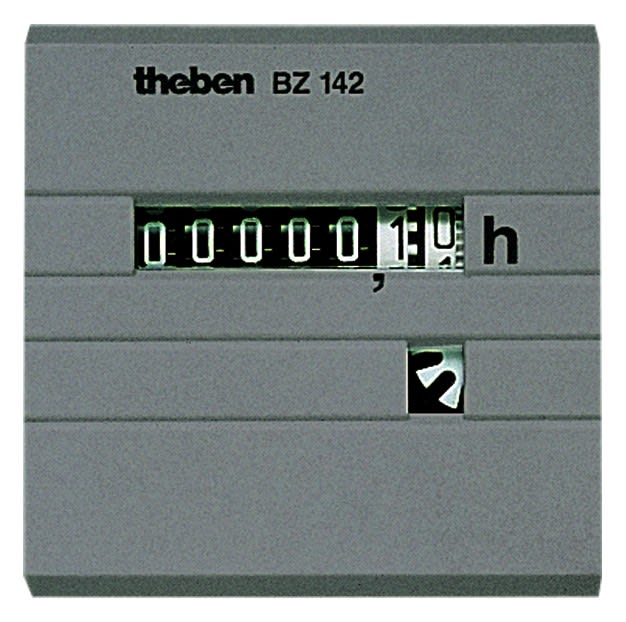 Theben - Compteur horaire 230V, façade 48x48 mm. IP65