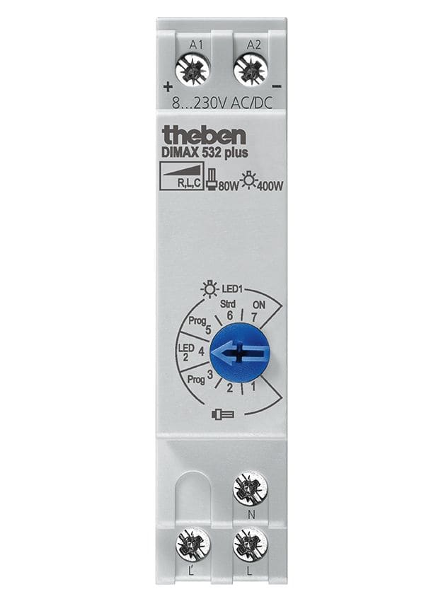 Theben - Télévariateur universel 1 module Dimax 532 plus