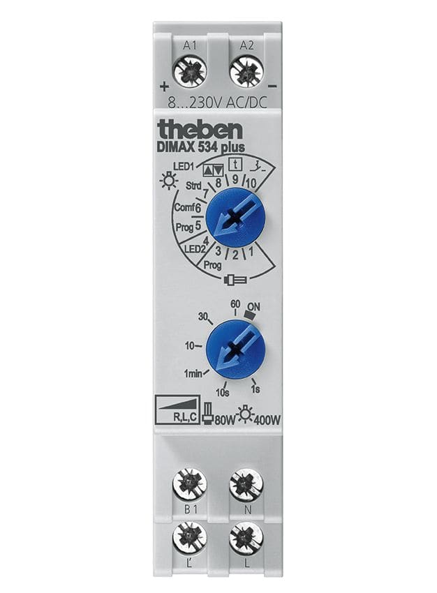 Theben - Télévariateur universel 1 module Dimax 534 plus