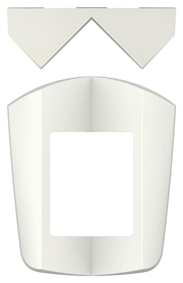 Theben - Fixation d'angle blanc pour détecteur theLuxa S