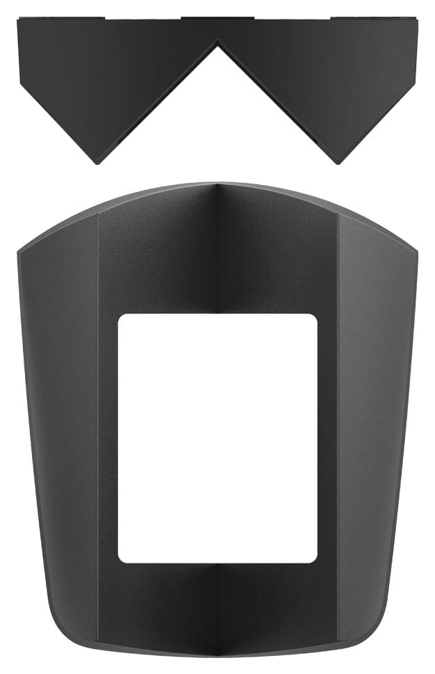 Theben - Fixation d'angle noir pour détecteur theLuxa S
