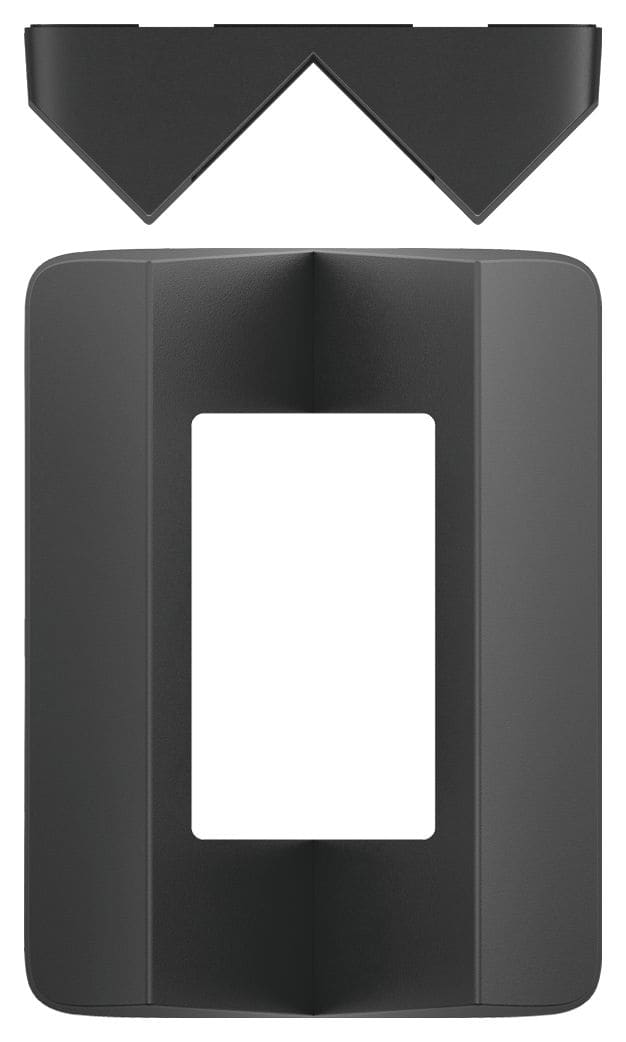 Theben - Fixation d'angle noir pour détecteur theLuxa P
