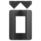 Theben - Fixation d'angle noir pour détecteur theLuxa P