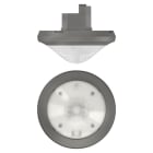 Theben - Détecteur présence esclave encastré 360° 2 c couloir gris