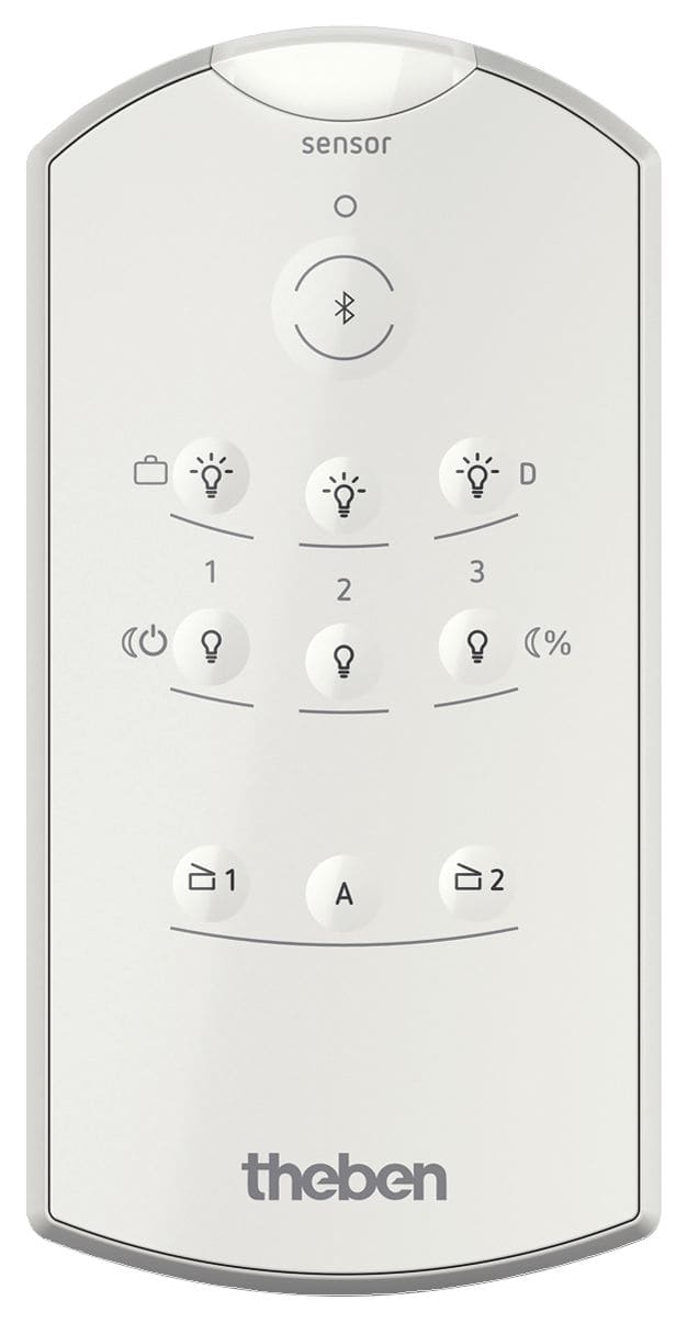 Theben - Télécommande universelle installateur theSenda B pour détecteurs theben