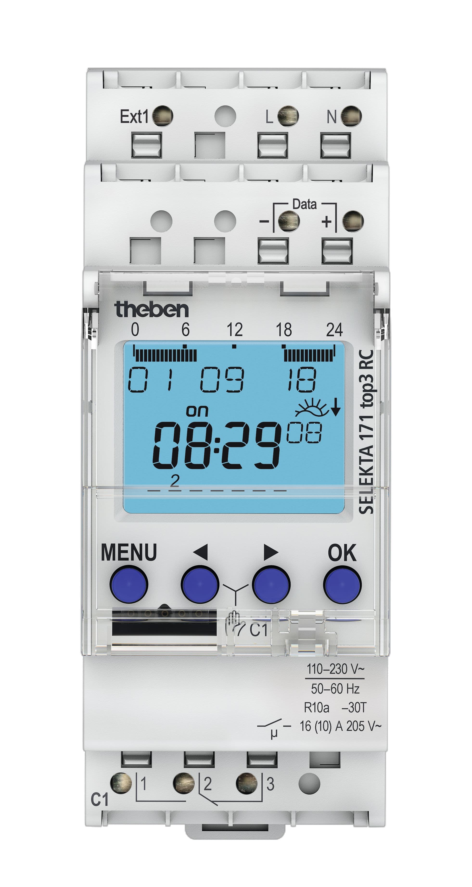 Theben - Horloge astronomique 24h/7jrs radiosynchro