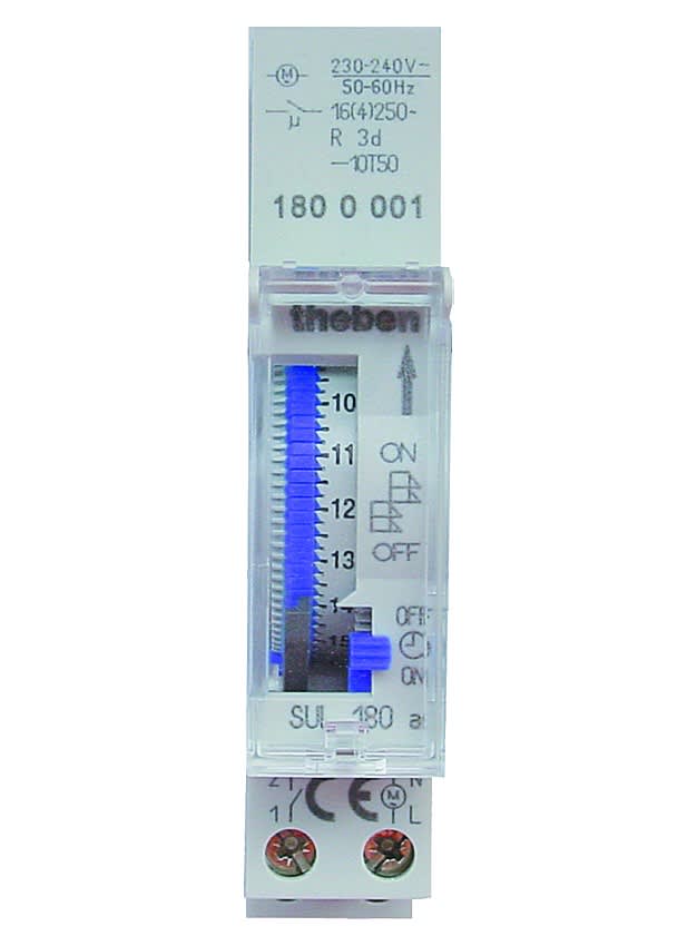 Theben - Horloge journalière mécanique  avec réserve de marche  1 c  unipolaire