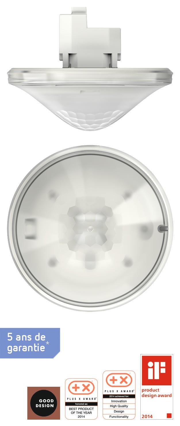 Theben - Détecteur présence esclave thePrema P 360° E  blanc