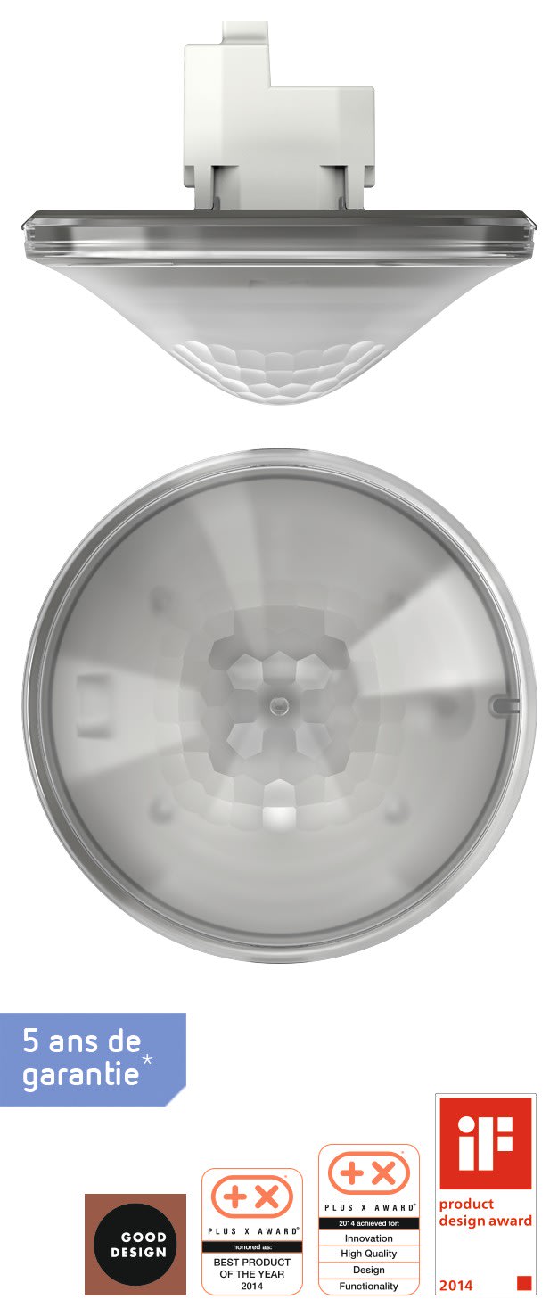 Theben - Détecteur présence esclave thePrema P 360° E gris