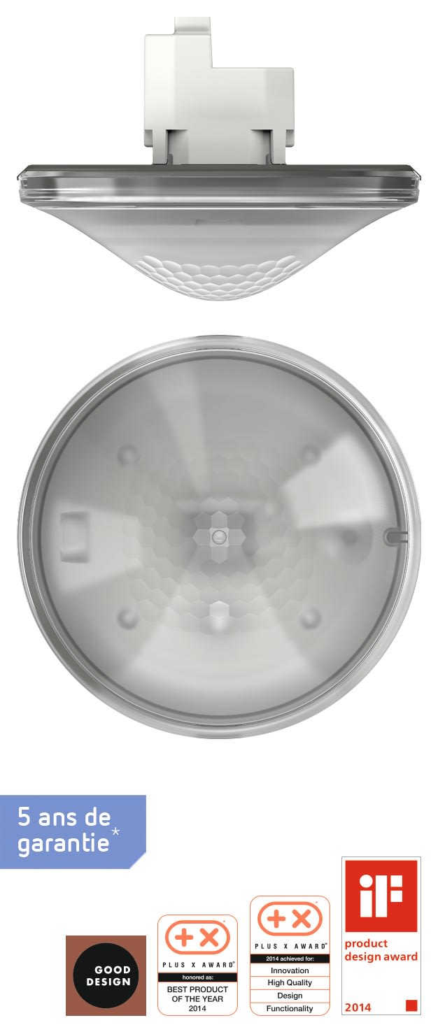 Theben - Détecteur présence 2c thePrema S 360° E gris