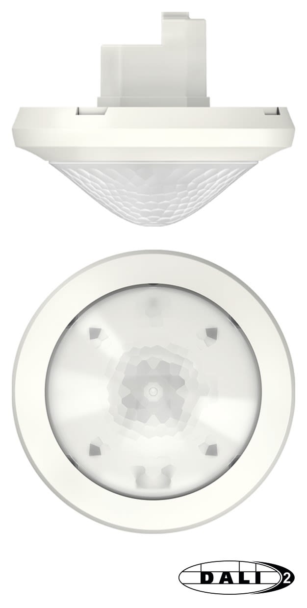 Theben - Détecteur présence encastré 360° DALI 2 blanc