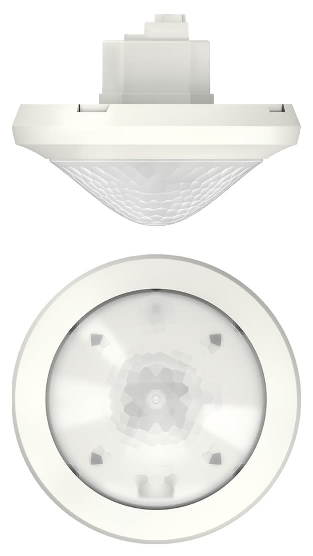 Theben - Détecteur présence encastré plafond theRonda P KNX 360° blanc 2c IP54