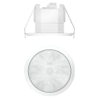 Theben - Détecteur présence encastré plafond theRonda S 360° blanc KNX IP 54