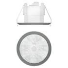 Theben - Détecteur présence encastré plafond theRonda S 360° gris KNX IP 55