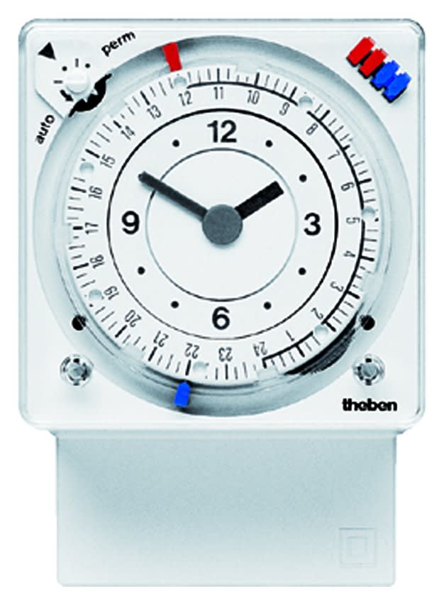 Theben - Horloge hebdomadaire mécanique avec reserve de marche 72 72 24h 7j 1 c inv