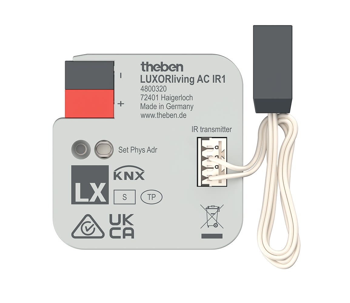 Theben - Passerelle Split Unit LUXORliving à récepteur Infrarouge pour climatiseurs