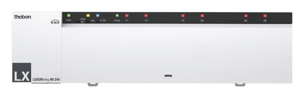 Theben - Actionneur chauffage LUXORliving H6 triac 6. 230V AC