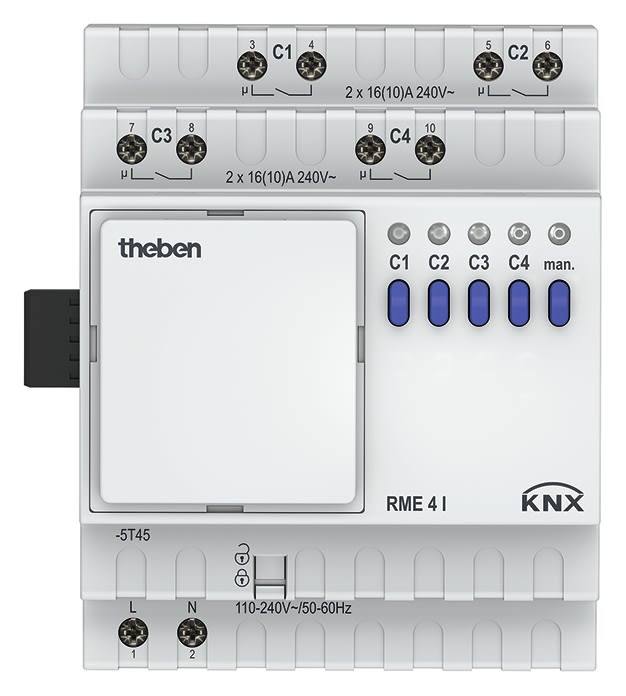 Theben - Extension commutation 4c RME 4 I KNX
