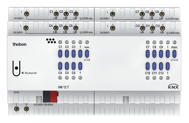Theben - Actionneur 12c chauff HM 12 T KNX