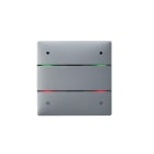 Theben - Bouton poussoir silver KNX 4 canaux