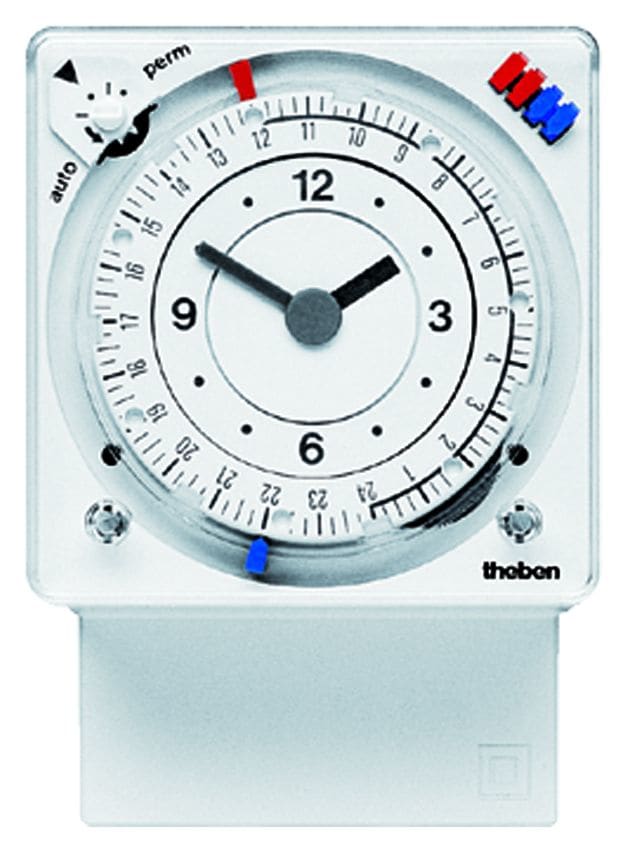Theben - Horloge hebdomadaire mécanique avec reserve de marche  72 72  24h 7j 1 c  inv