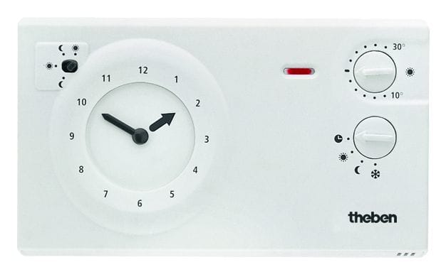 Theben - Thermostat d'ambiance  programmable sans réserve de marche 24h 7j