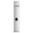 Theben - Borne LED B plus S 10W + détecteur. Hauteur 72 cm + prise intégrée