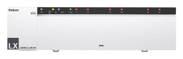 Theben - Actionneur chauffage LUXORliving H6 triac 6. 230V AC