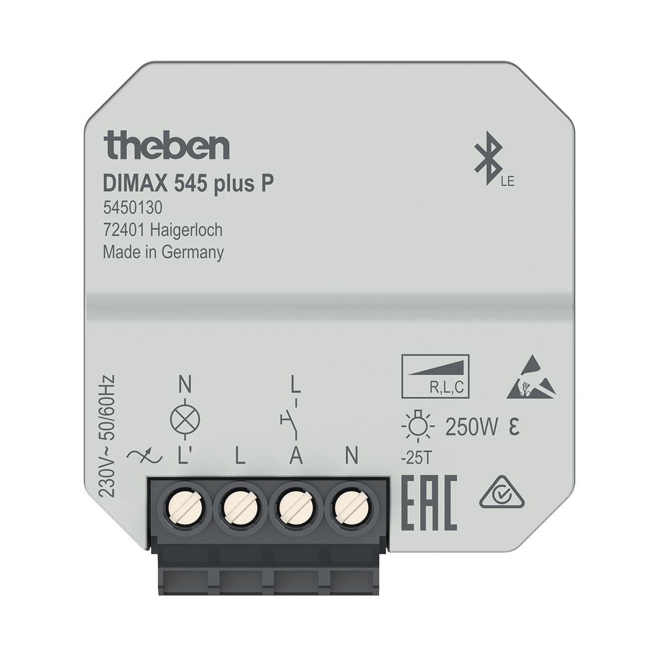 Theben - Variateur universel encastré Dimax 545 plus P