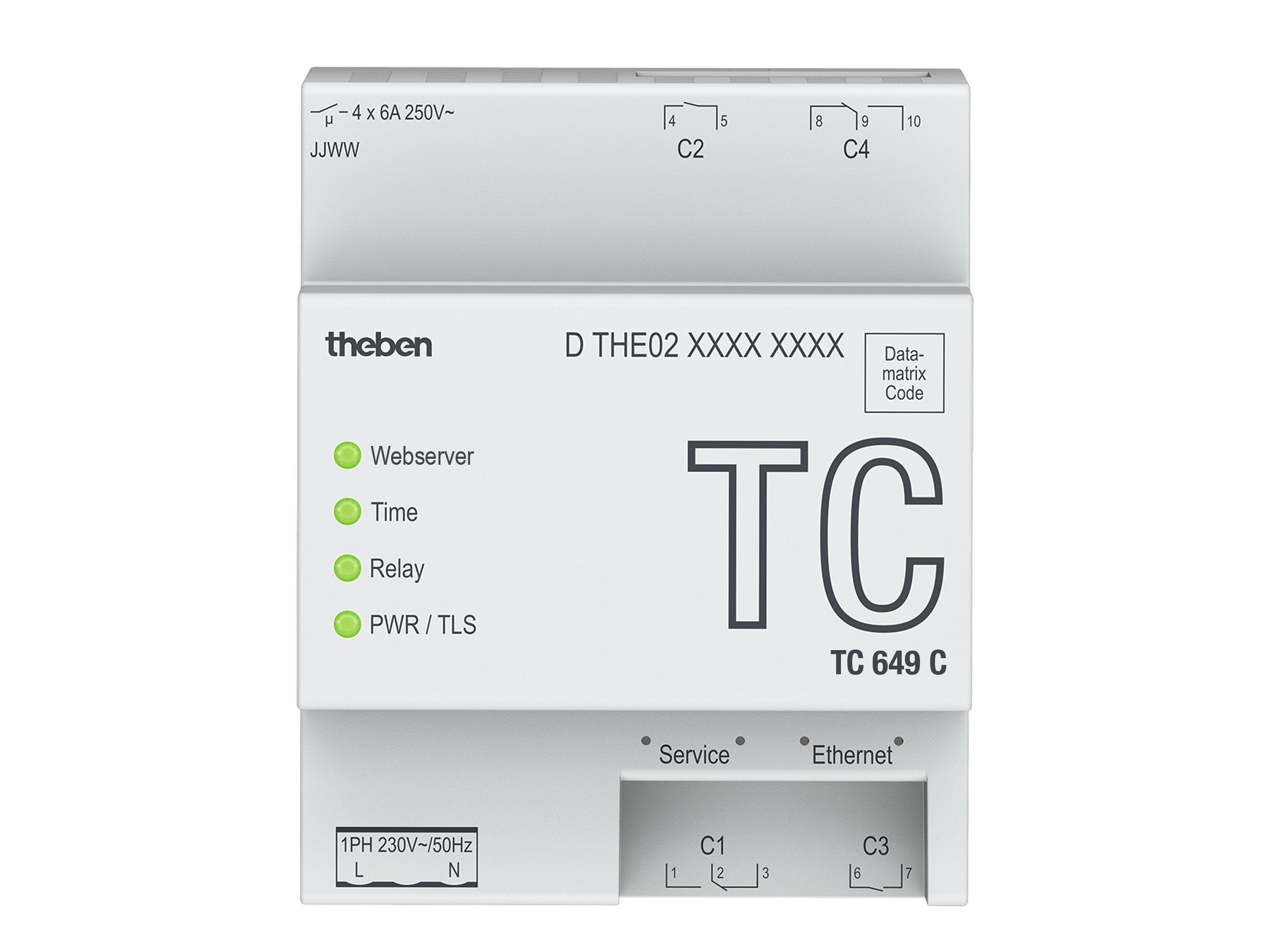 Theben - Interrupteur horaire annuel 4 Contacts 230V Cloud