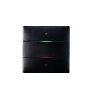 Theben - Bouton poussoir noir 2 canaux LUXORliving iON2 BK