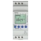 Theben - Inter horaire digitale hebdomadaire 1 contact, 2 modules prog en face avant.