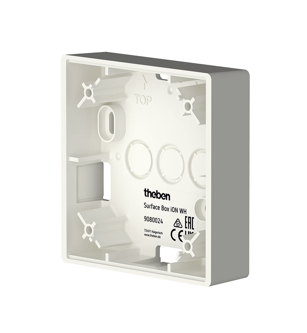 Theben - Boitier blanc pour fixation saillie gamme Ion