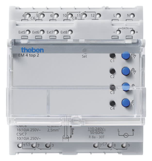 Theben - Module extension 4c pour horloge annuelle digitale top2