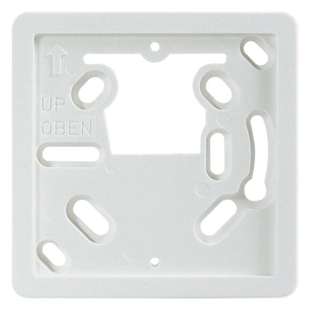 Theben - Adaptateur encastré 79 X 79 mm pour thermostat RAM 714