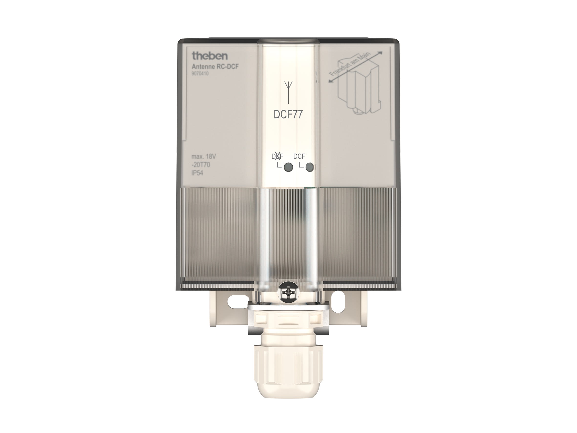 Theben - Antenne RC-DCF pour radiosynchronisation des horloges top2/top3