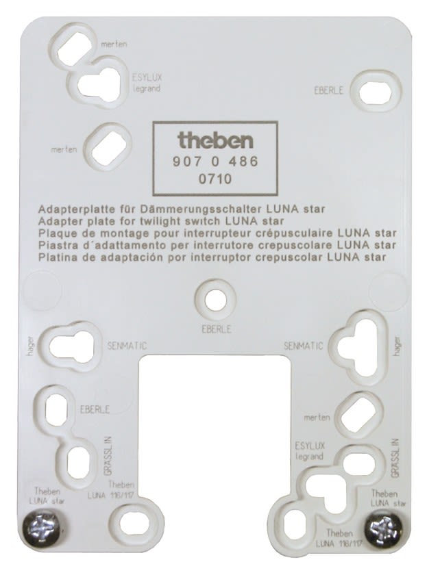Theben - Plaque de fixation universelle pour LUNASTAR
