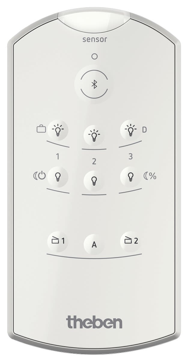 Theben - Télécommande universelle installateur theSenda B pour détecteurs theben