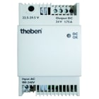 Theben - Alimentation fixation modulaire 24 V DC. Largeur 52 mm