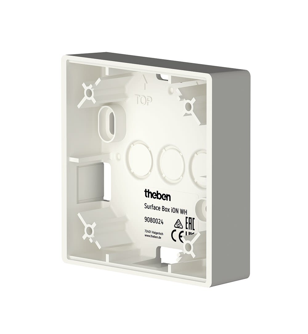Theben - Boitier blanc pour fixation saillie gamme Ion